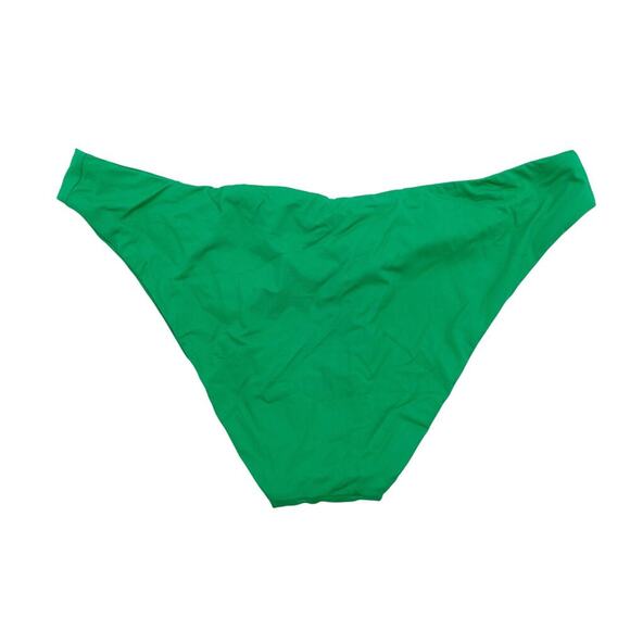 Becca Swim Color Code Milani Draped Hipster Bottoms Grass Green Size Large NEW - Picture 5 of 5